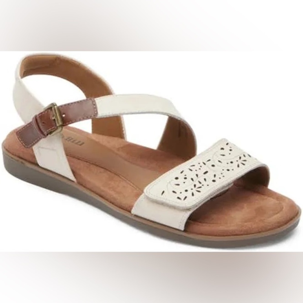 NEW Cobb Hill Leather Women's 2 Piece Zion, Vanilla